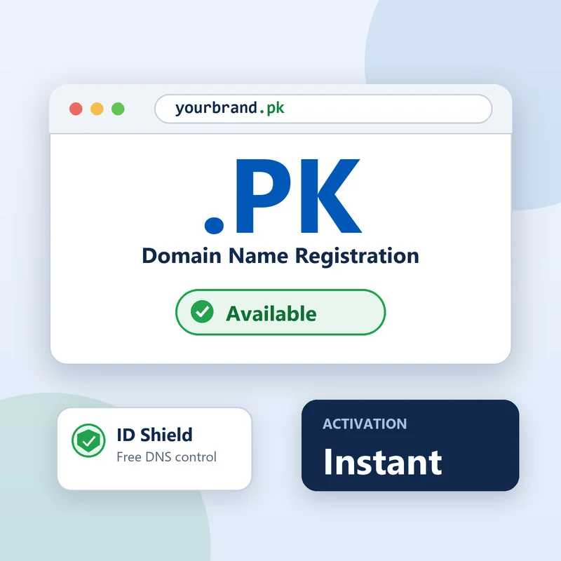 .PK Domain Name Registration