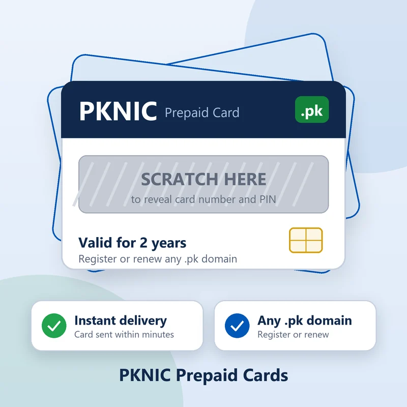 PKNIC Prepaid Card
